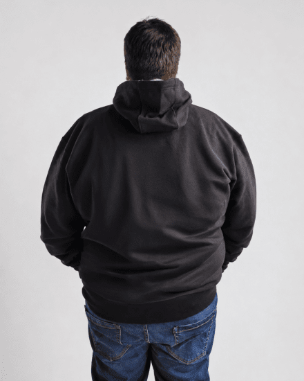 Motley Denim Riga Hoodie Black - Herren-sweater und -hoodies - Herren-Sweater und -Hoodies in großen Größen