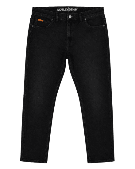 Motley Denim Soho 5-Pocket Jeans Black - Herren-jeans & -hosen - Herren-Jeans & -Hosen in großen Größen