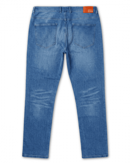 Motley Denim Soho 5-Pocket Jeans Blue Wash - Herren-jeans & -hosen - Herren-Jeans & -Hosen in großen Größen