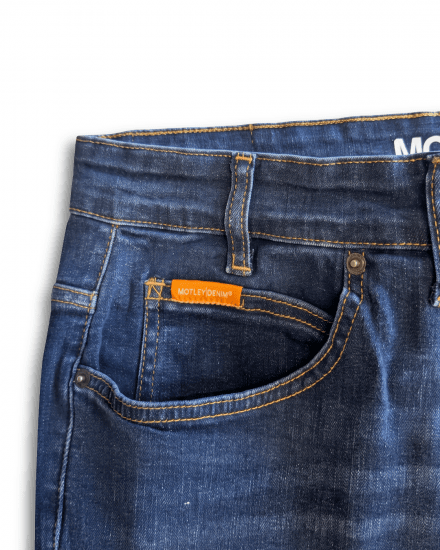 Motley Denim Soho 5-Pocket Jeans Mid Wash - Herren-jeans & -hosen - Herren-Jeans & -Hosen in großen Größen