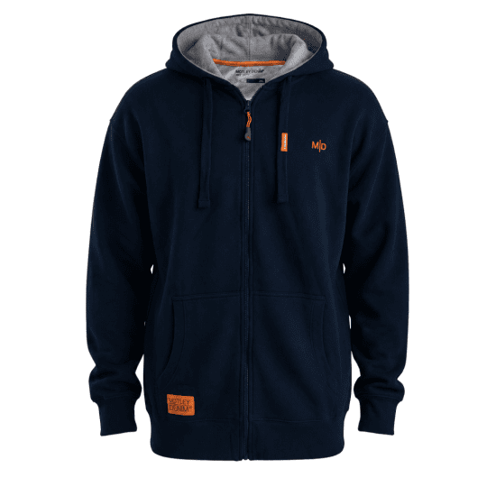 Motley Denim Copenhagen Hoodie Navy - Herren-sweater und -hoodies - Herren-Sweater und -Hoodies in großen Größen