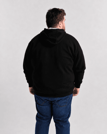 Motley Denim Copenhagen Hoodie Black - Herren-sweater und -hoodies - Herren-Sweater und -Hoodies in großen Größen