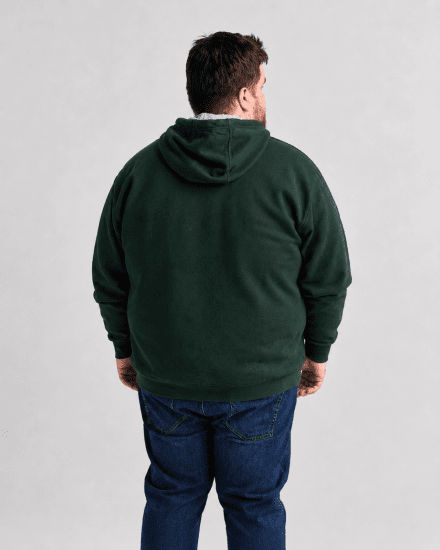Motley Denim Copenhagen Hoodie Racing Green - Herren-sweater und -hoodies - Herren-Sweater und -Hoodies in großen Größen