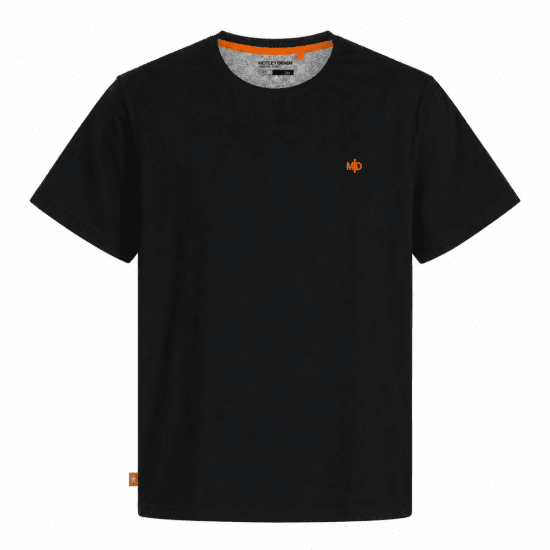 Motley Denim Stockholm T-shirt Black - Herren-T-shirts - Herren-T-Shirts in großen Größen