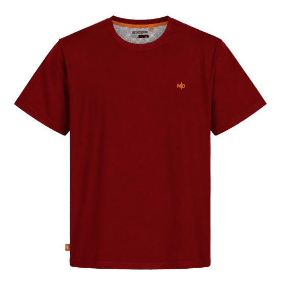 Motley Denim Stockholm T-shirt Red - Herren-T-shirts - Herren-T-Shirts in großen Größen