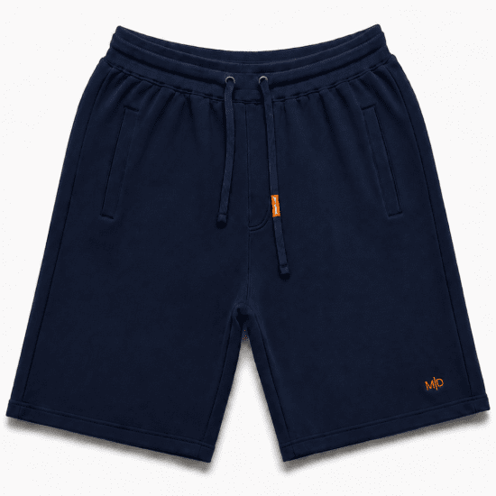 Motley Denim Paris Sweatshorts Navy - Jogginghosen für herren - Jogginghosen für Herren in großen Größen