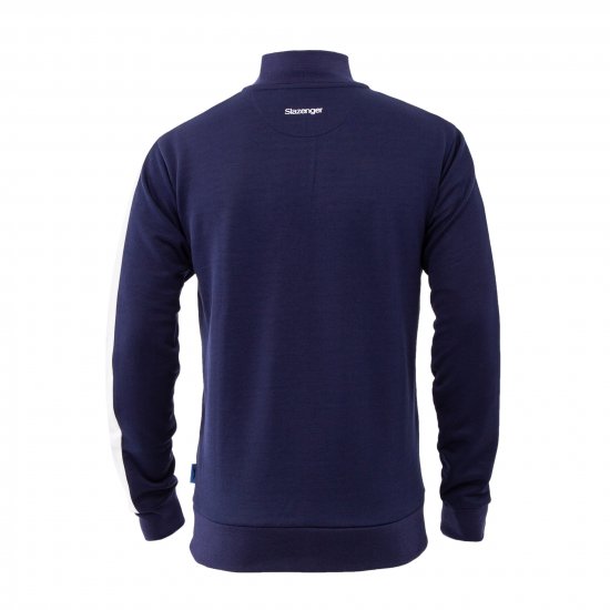 Slazenger Vince Track Jacket Navy - Herren-sweater und -hoodies - Herren-Sweater und -Hoodies in großen Größen