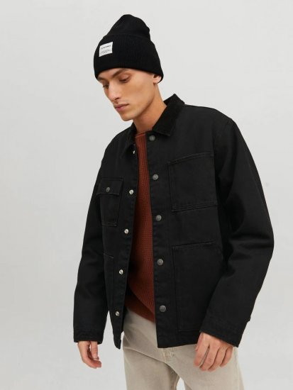 Jack & Jones Long Knit Mütze Schwarz - Mützen - 