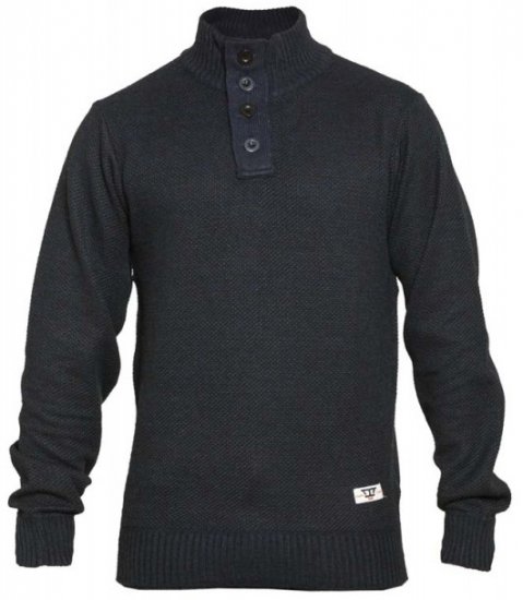 D555 Zane Sweater Navy - Herren-sweater und -hoodies - Herren-Sweater und -Hoodies in großen Größen